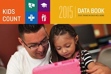 Image of cover of 2015 KIDS COUNT Data Book